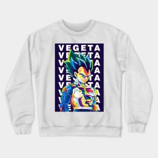 Vegeta Wpap Pop Art Crewneck Sweatshirt